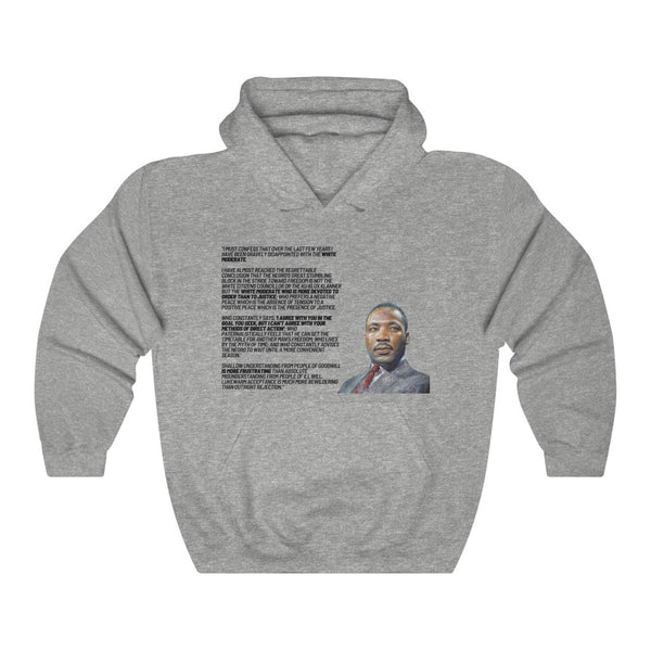 MLK Jr. Quote - Unisex Heavy Blend™ Hooded Sweatshirt